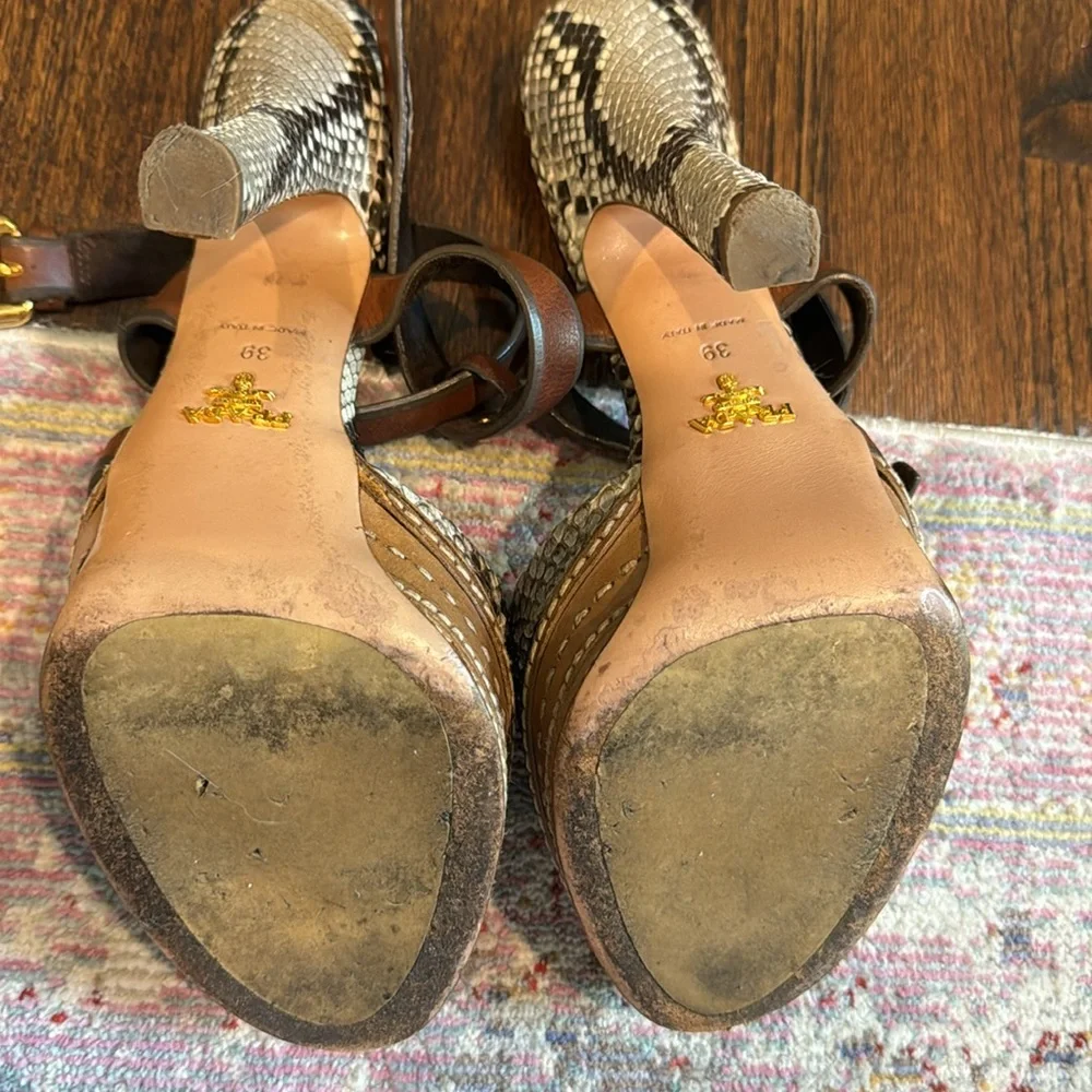 Prada Python Heels - Picture 6 of 8
